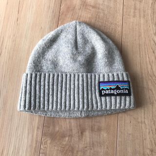 パタゴニア(patagonia)のパタゴニア　ニットキャップ　グレー　(ニット帽/ビーニー)