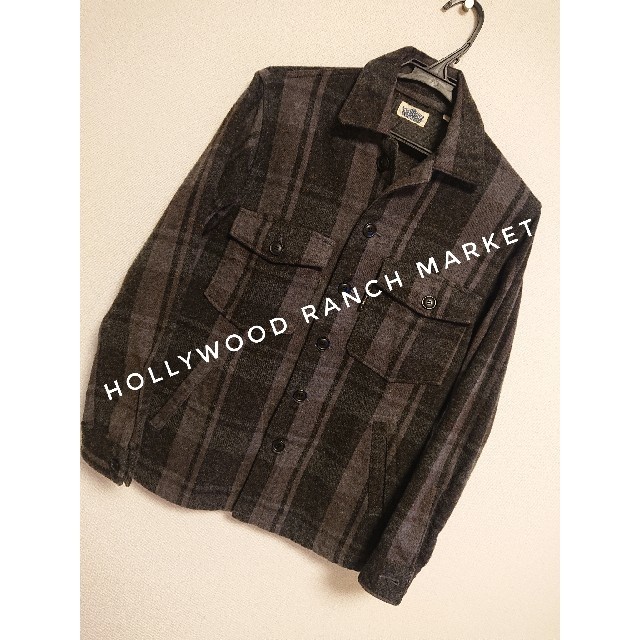HOLLYWOOD RANCH MARKET☆ウールシャツ