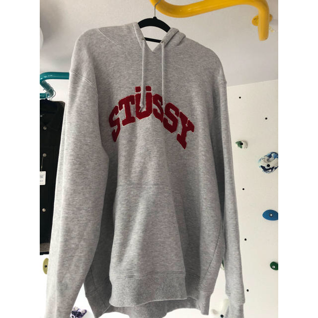 STUSSY Chenille Arch Applique Hood 1