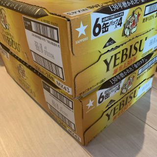 エビス(EVISU)のエビスビール　350ml 24本入り 2箱合計48本(ビール)