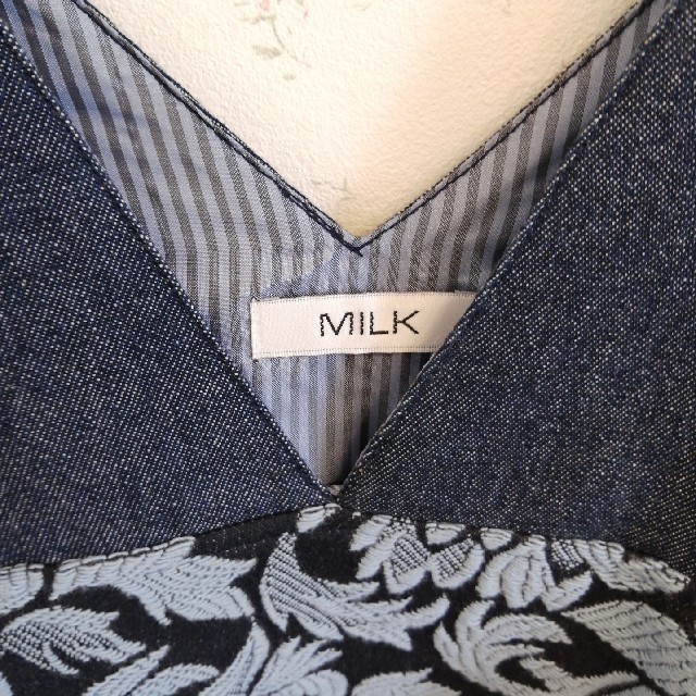 MILK(ミルク)のMILK 新品・未使用　値下げ　ワンピース　ミルク レディースのワンピース(ミニワンピース)の商品写真