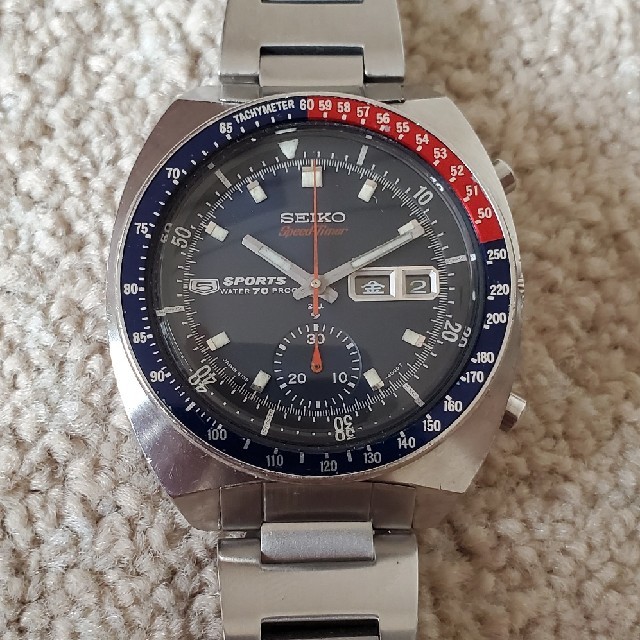 SEIKO(セイコー)のセイコー5スポーツ　スピードタイマー6139-6000 メンズの時計(腕時計(アナログ))の商品写真