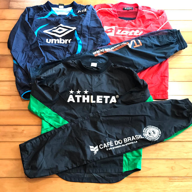 ATHLETA(アスレタ)のATHLETE アスレタ ピステ上下セット🌟Lotto・　Umbro 付🌟 スポーツ/アウトドアのサッカー/フットサル(ウェア)の商品写真