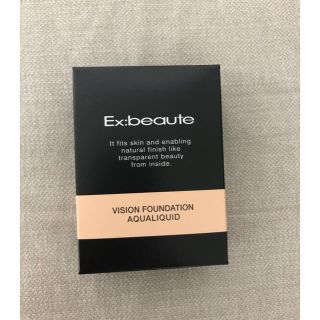 エクスボーテ(Ex:beaute)のエクスボーテ ビジョンファンデーション アクアリキッド ベージュオークル01(ファンデーション)