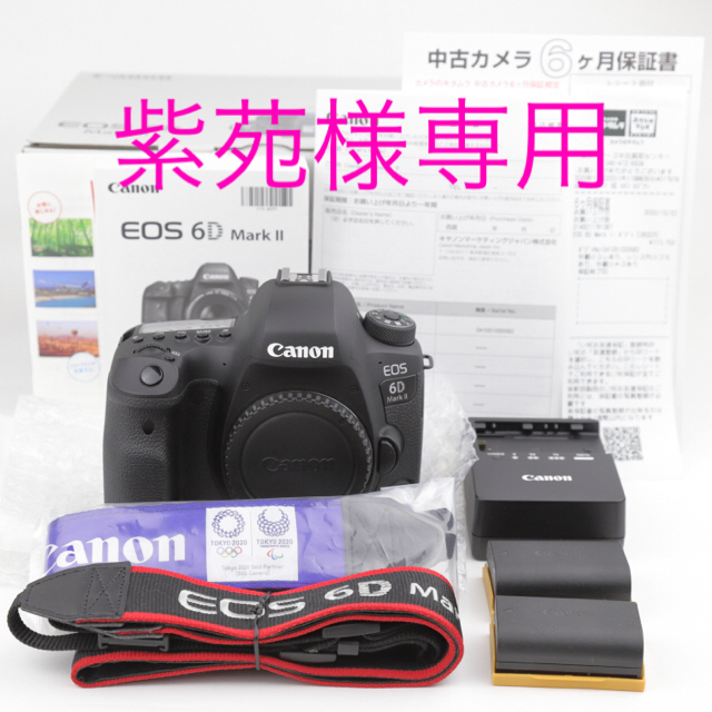 カメラ★販売店保証残★Canon キヤノン EOS 6D mark ii 2 ボディ★