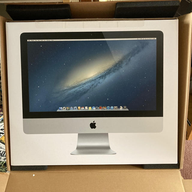 Mac (Apple)(マック)のiMac 2013late 21.5inch i5 8GB 美品 箱あり スマホ/家電/カメラのPC/タブレット(デスクトップ型PC)の商品写真