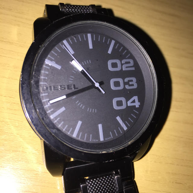 ディーゼル 腕時計 DZ-1371 電池交換済み 稼働品
