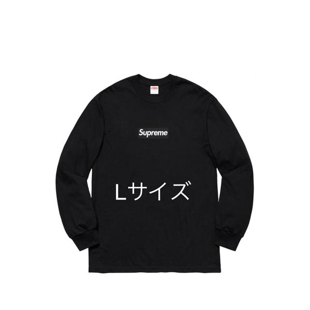 Supreme Box Logo L/S Tee Black Lサイズ-