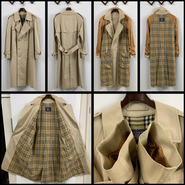 BURBERRY(バーバリー)のBURBERRY バーバリー トレンチコート ベージュ 袖・腰ベルト完備 美品 メンズのジャケット/アウター(トレンチコート)の商品写真