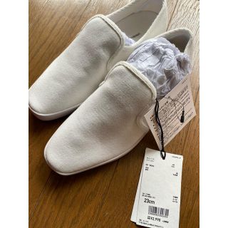 クリストフルメール(CHRISTOPHE LEMAIRE)の完売　UNIQLO LEMAIRE コラボ　スリッポン　　23cm(スニーカー)