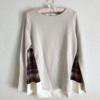 トッコ(tocco)のトッコクローゼット♡チェックトップス(カットソー(長袖/七分))