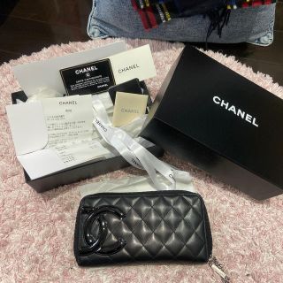 シャネル(CHANEL)のCHANEL カンボンライン 長財布(財布)