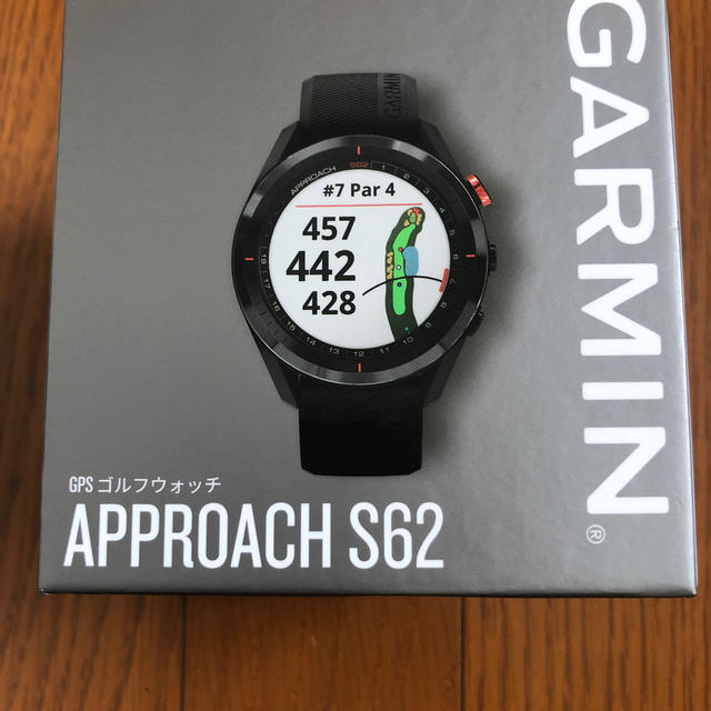 【新品未使用】ガーミン（GARMIN） アプローチS62 Black