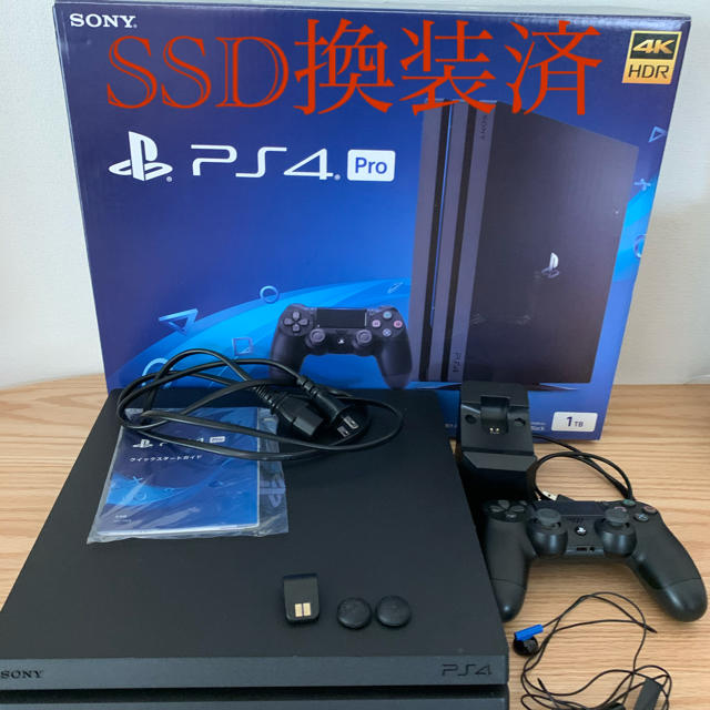 SONY PlayStation4 Pro 本体　SSD換装済