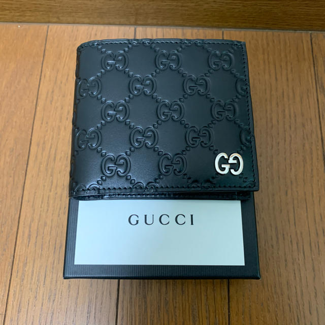 Gucci(グッチ)のGUCCI"SIGNATURE COIN WALLET メンズのファッション小物(折り財布)の商品写真