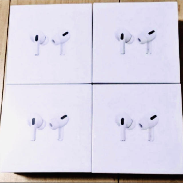 くらしを楽しむアイテム Apple 4個セット(新品未開封) Pro AirPods
