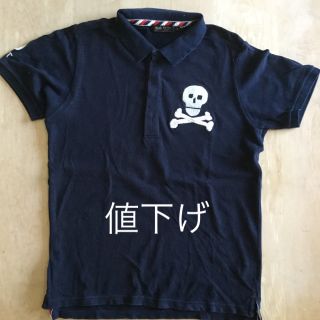 ビームス(BEAMS)のBEAMS スカル刺繍ポロシャツ(ポロシャツ)