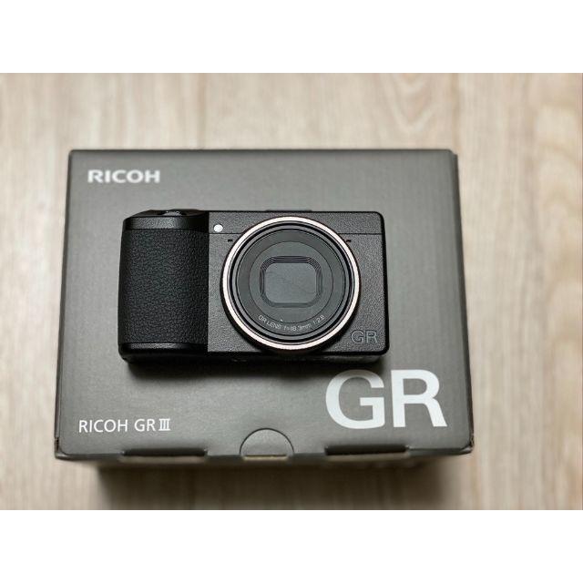 美品☆初回限定RICOH GR3ブルーリングなしに変更カメラ☆GRiii | cprc