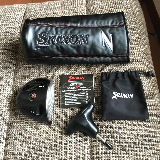 Srixon(スリクソン)の【値下げ】スリクソンZ745 ドライバーヘッド、ヘッドカバー他 スポーツ/アウトドアのゴルフ(クラブ)の商品写真
