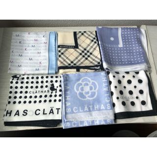 BURBERRY - ハンカチ6枚セットの通販 by えみ's shop|バーバリーなら