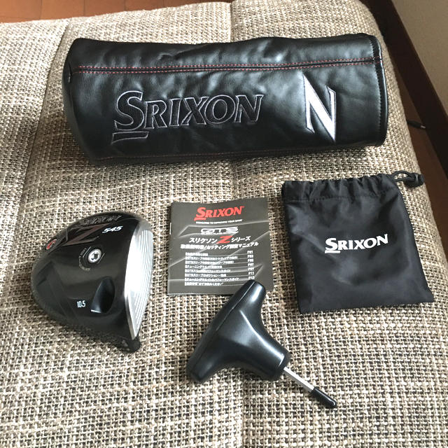 Srixon(スリクソン)の【値下げ】スリクソンZ545 ドライバーヘッド&カバー他 スポーツ/アウトドアのゴルフ(クラブ)の商品写真