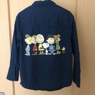 ザラキッズ(ZARA KIDS)の⭐︎未使用　ZARA ザラ　スヌーピー　シャツ　110cm⭐︎(ジャケット/上着)