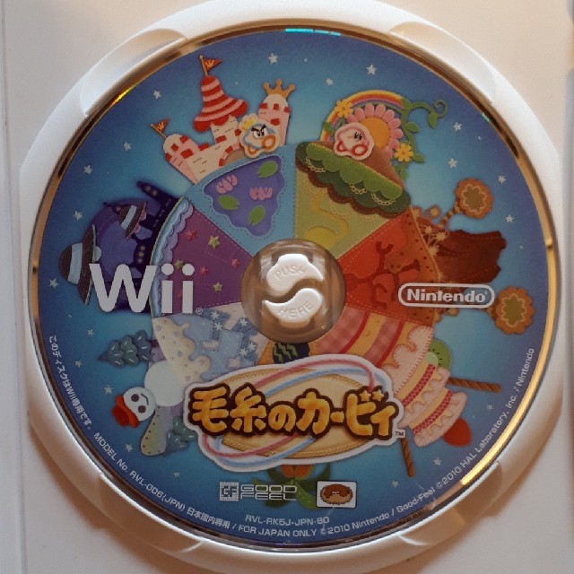 毛糸のカービィ Wii エンタメ/ホビーのゲームソフト/ゲーム機本体(家庭用ゲームソフト)の商品写真