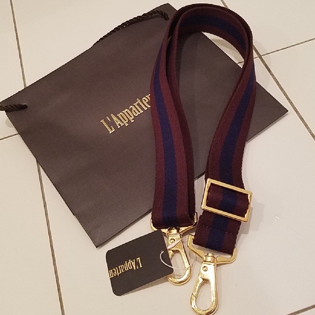 新品/L'Appartementボーダーベルト 新品/L'Appartementボーダーベルト