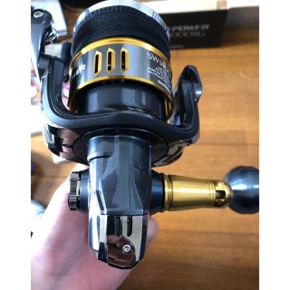 SHIMANO - シマノ ツインパワーsw 14000xg 夢屋ハンドルノブ付き ...