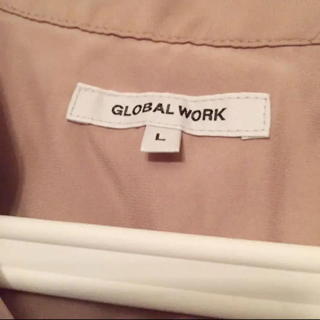 GLOBAL WORK(グローバルワーク)の★最終価格★グローバルワーク セットアップ 長袖 膝下丈 ベージュ レディースのレディース その他(セット/コーデ)の商品写真