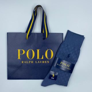 ポロラルフローレン(POLO RALPH LAUREN)の◾️POLO ショップバッグ付　ソックス(ソックス)