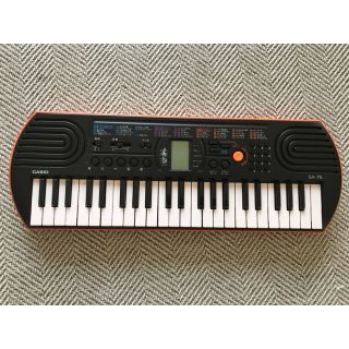 カシオ(CASIO)のカシオ　ミニキーボード　SA-76(キーボード/シンセサイザー)