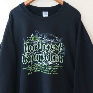 ギルタン(GILDAN)の☆US古着ビッグサイズ！2XL/GILDAN/スウェット/ブラック(スウェット)