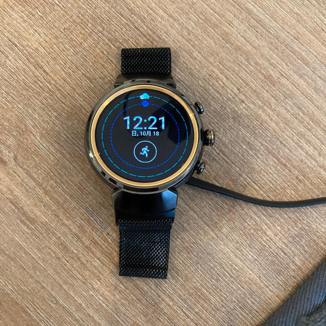 ASUS(エイスース)のbigisone様専用　ASUS Zen Watch3 スマートウォッチ メンズの時計(腕時計(デジタル))の商品写真
