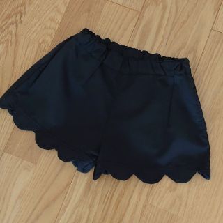 ブランシェス(Branshes)のショートパンツ　キュロット　スカラップ(パンツ/スパッツ)