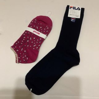 フィラ(FILA)の靴下2足(ソックス)