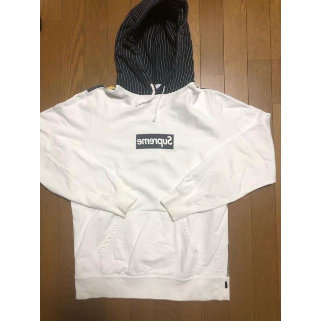 supreme 14ss コムデギャルソン　hooded sweatshirts