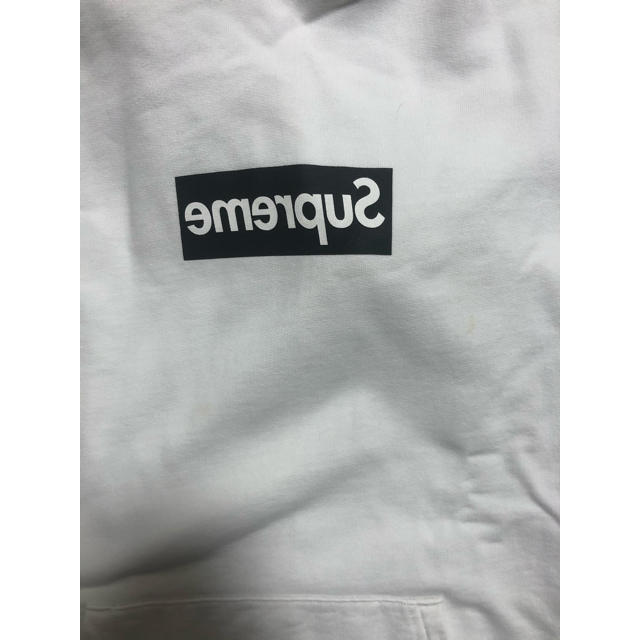 supreme 14ss コムデギャルソン hooded sweatshirts