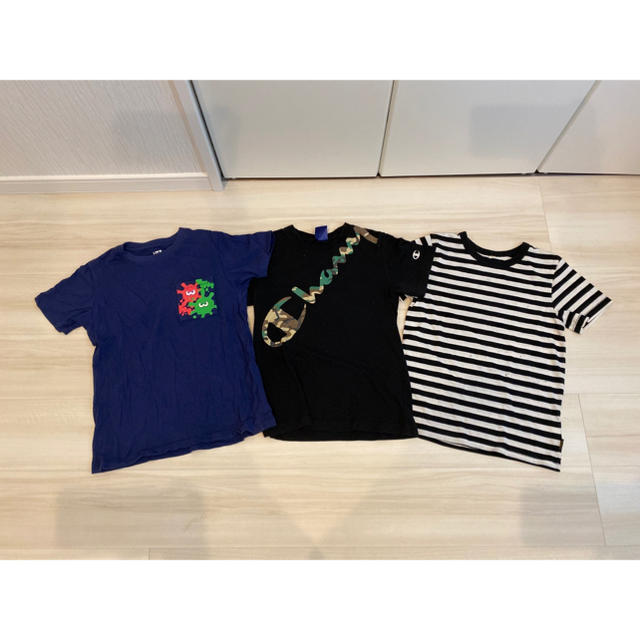 男の子 140 Tシャツ 3枚セット キッズ/ベビー/マタニティのキッズ服男の子用(90cm~)(Tシャツ/カットソー)の商品写真