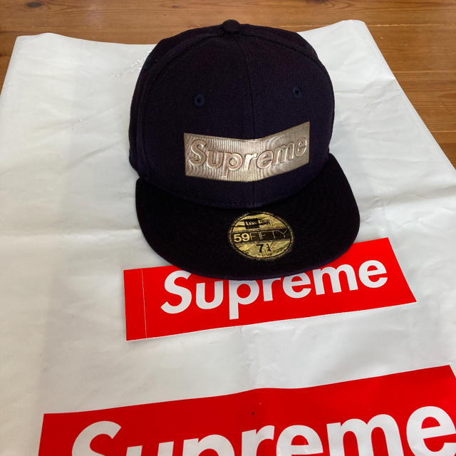 supreme✖️new eraコラボ キャップ