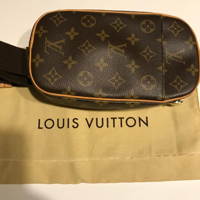 LOUISVUITTON4PETSさま専用　ルイヴィトン　ポシェット・ガンジュ　ウエストバッグ