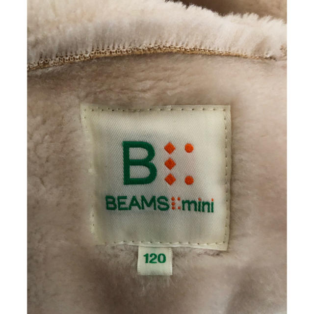 BEAMS(ビームス)のビームスミニ　フェイクムートンコート キッズ/ベビー/マタニティのキッズ服女の子用(90cm~)(コート)の商品写真