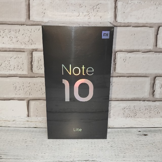 【新品未開封】Mi Note 10 Lite 6GB RAM 128GBスマートフォン本体