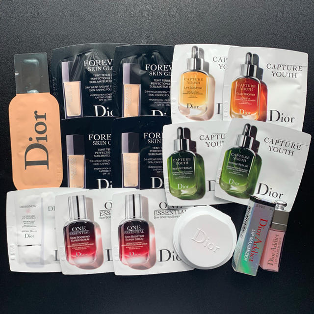 Dior(ディオール)のDior試供品まとめ売り コスメ/美容のキット/セット(サンプル/トライアルキット)の商品写真