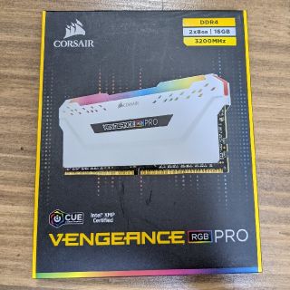 【極美品】CORSAIR メモリ 8GB 2枚組(PCパーツ)