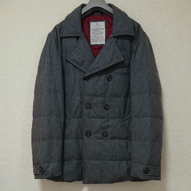 感謝価格】 - CUCINELLI BRUNELLO BRUNELLO カシミア混ダウンコート