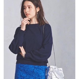 ユナイテッドアローズ(UNITED ARROWS)のユナイテッドアローズ ネイビーセーター(ニット/セーター)