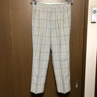 バレンシアガ(Balenciaga)のBALENCIAGA チェック スラックス パンツ(スラックス)