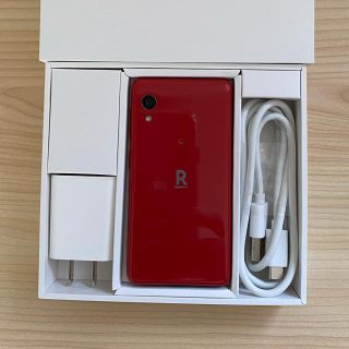 ラクテン(Rakuten)のrakuten mini クリムゾンレッド(スマートフォン本体)