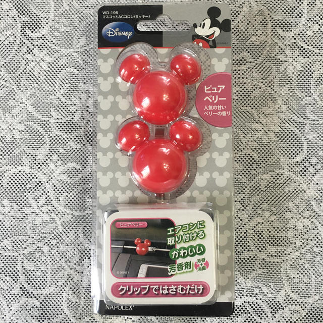 Disney(ディズニー)のマスコットACコロン　ミッキー　ケース無し 自動車/バイクの自動車(車内アクセサリ)の商品写真